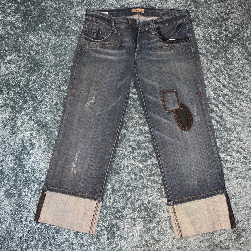 SOLD See Thru Soul Denim Crop Pants Size 31